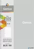 Spirálfüzet, B5, kockás, 80 lap, SHKOLYARYK "Genius", vegyes