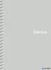 Spirálfüzet, A6, kockás, 80 lap, PP borító, SHKOLYARYK "Genius Pastel", vegyes