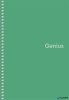 Spirálfüzet, A5, kockás, 80 lap, PP borító, SHKOLYARYK 'Genius', vegyes