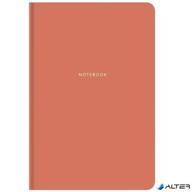   Jegyzetfüzet, B5, vonalas, 80 lap, keményfedeles, SHKOLYARYK, narancs