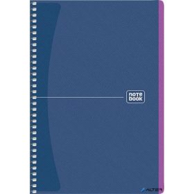   Spirálfüzet, A5, kockás, 80 lap, SHKOLYARYK "Notebook", vegyes