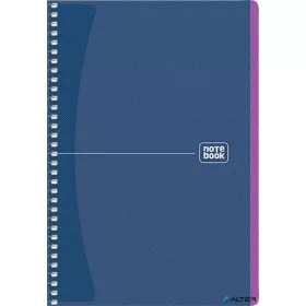   Spirálfüzet, A5, kockás, 80 lap, SHKOLYARYK "Notebook", vegyes