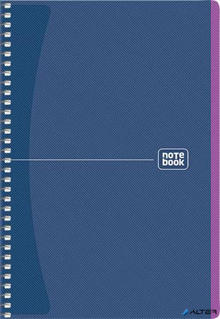 Spirálfüzet, A5, kockás, 80 lap, SHKOLYARYK "Notebook", vegyes