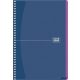Spirálfüzet, A5, kockás, 80 lap, SHKOLYARYK "Notebook", vegyes
