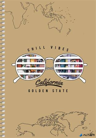 Spirálfüzet, A5, kockás, 96 lap, SHKOLYARYK "Student", vegyes