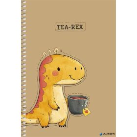   Spirálfüzet, A5, sima, 96 lap, SHKOLYARYK, állatok, vegyes