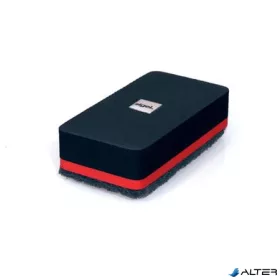 Mágneses táblatörlő üvegtáblához, 9x4,5x2,6 cm, SIGEL