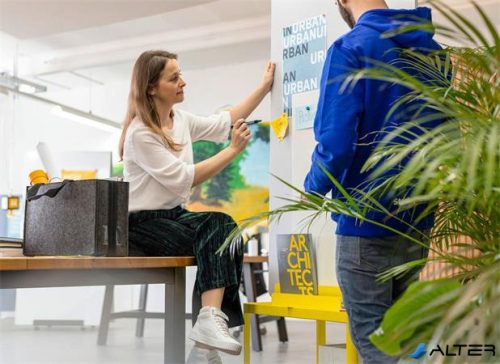 Irodai válltáska, vállpánttal, L méret, 50x28x15 cm, SIGEL 'Classic', sötétszürke