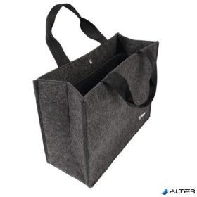   Irodai válltáska, M méret, 36x28x15 cm, SIGEL 'Basic', sötétszürke