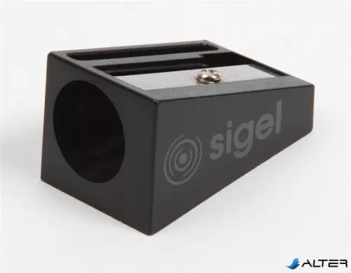 Táblaceruza készlet, 1-5 mm, kúpos, SIGEL, 4 különböző szín hegyezővel