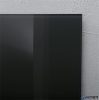 Mágneses üvegtábla, 60x40 cm, SIGEL "Artverum® " fekete