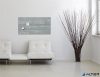 Mágneses üvegtábla,  46x91 cm, SIGEL "Artverum® ", beton mintázat