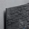 Mágneses üvegtábla, &nbsp;46x91 cm, SIGEL "Artverum® ", pala mintázat