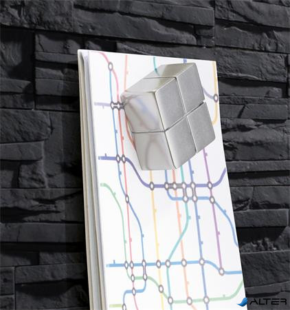 Mágneses üvegtábla, &nbsp;46x91 cm, SIGEL "Artverum® ", pala mintázat