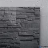 Mágneses üvegtábla, &nbsp;46x91 cm, SIGEL "Artverum® ", pala mintázat