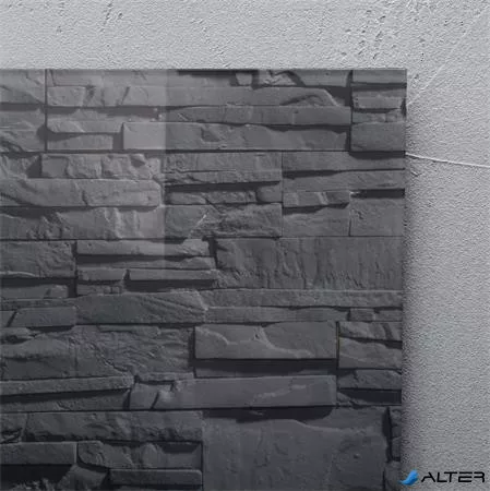 Mágneses üvegtábla, &nbsp;46x91 cm, SIGEL "Artverum® ", pala mintázat