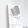 Mágneses üvegtábla, 120x90 cm, SIGEL "Artverum® " fehér