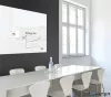 Mágneses üvegtábla, 150x100 cm, SIGEL " Artverum®", fehér
