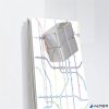 Mágneses üvegtábla, 120x180 cm, SIGEL "Artverum® ", fehér