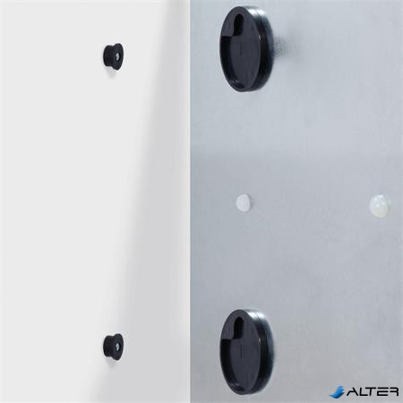 Mágneses üvegtábla, 120x180 cm, SIGEL 'Artverum® ', fehér