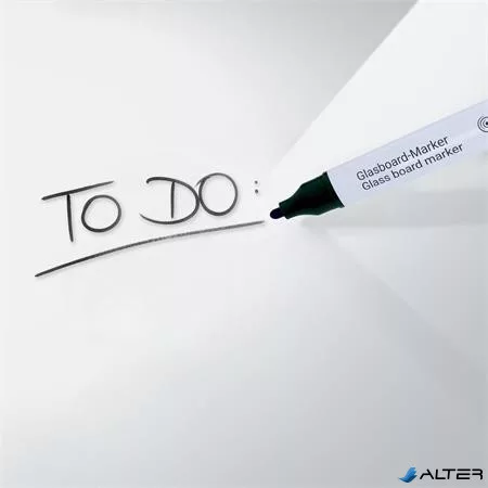 Mágneses üvegtábla, 120x180 cm, SIGEL 'Artverum® ', fehér