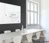 Mágneses üvegtábla, 120x180 cm, SIGEL "Artverum® ", fehér