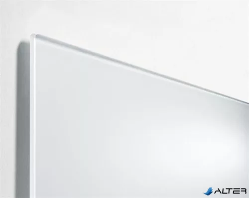 Mágneses üvegtábla, 91x46x1,5 cm, SIGEL 'Artverum® ', szuper fehér, matt