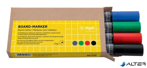 Kezdőkészlet fehértáblához és mágneses üvegtáblához, SIGEL Starter set for whiteboards and magnetic glass boards