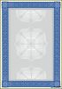 Előnyomott papír, A4, 185 g, SIGEL 'Oklevél', kék