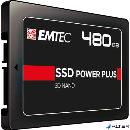 SSD (belső memória), 480GB, SATA 3, 500/520 MB/s, EMTEC "X150"