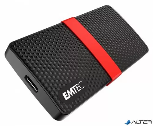 SSD (külső memória), 512GB, USB 3.2, 420/450 MB/s, EMTEC "X200"