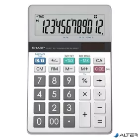   Számológép, asztali, 12 számjegy, SHARP "EL-322DT"
