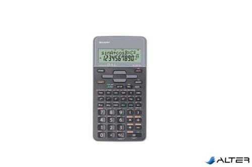 Számológép, tudományos, 273 funkció, SHARP "EL-531", szürke