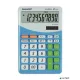 Számológép, asztali, 10 számjegy, SHARP "EL-M332", kék