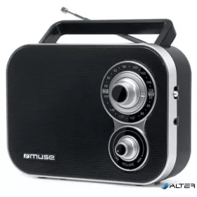 Rádió, hordozható, MUSE, "M-051R", fekete