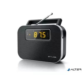 Rádió, hordozható, MUSE, 'M-081R', fekete