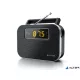 Rádió, hordozható, MUSE, 'M-081R', fekete