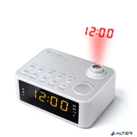   Rádió, órás, projektoros, MUSE, 'M-178PW', fehér