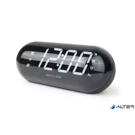   Rádió, órás, jumbo kijelző, MUSE, 'M-19GL', fekete