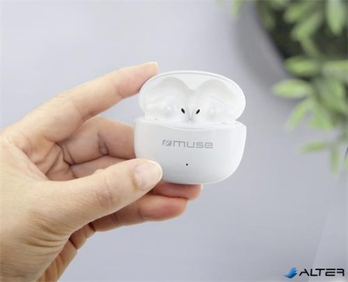 Fülhallgató, vezeték nélküli, Bluetooth 5.0, mikrofonnal, MUSE "M-270 TWS"