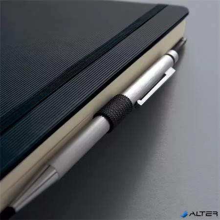 Jegyzetfüzet, exkluzív, A4, vonalas, 97 lap, keményfedeles, SIGEL "Conceptum", fekete