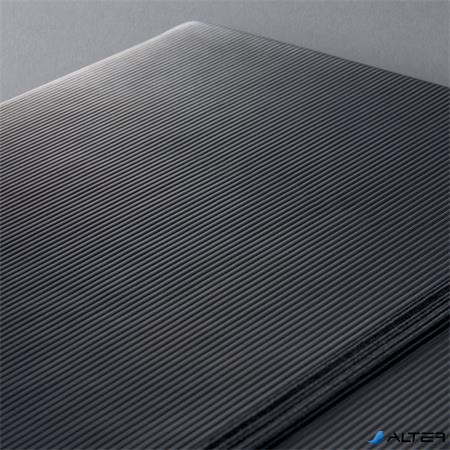 Jegyzetfüzet, exkluzív, A5, vonalas, 97 lap, keményfedeles, SIGEL "Conceptum", fekete