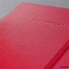Jegyzetfüzet, exkluzív, A5, kockás, 97 lap, keményfedeles, SIGEL "Conceptum", piros