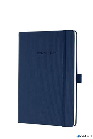 Jegyzetfüzet, exkluzív, A5, vonalas, 97 lap, keményfedeles, SIGEL 'Conceptum', éjkék
