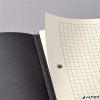 Füzet, exkluzív, A5, kockás, 60 lap, keményfedeles, SIGEL "Conceptum", fekete