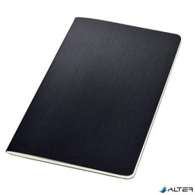   Füzet, exkluzív, A5, vonalas, 32 lap, puhafedeles, SIGEL "Conceptum", fekete