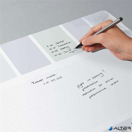 Könyökalátét, 595x410 mm, 3 éves és heti tervezővel, SIGEL "Pastel"