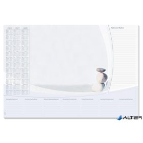   Könyökalátét, 595x410 mm, 3 éves és heti tervezővel, SIGEL "Harmony"