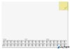 Könyökalátét, 595x410 mm, 3 éves és heti tervezővel, jegyzettömbbel, SIGEL "Memo"