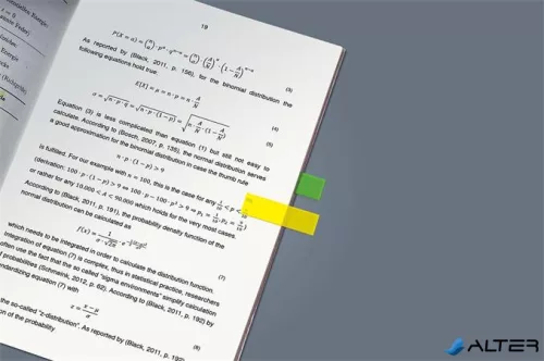 Jelölőcímke, műanyag, 5x40 lap, 12x50 mm, SIGEL "615", vegyes szín